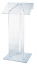 Pupitre plexiglas + embases XLR